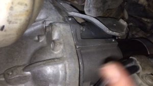 Nissan Starter removal Frontier Pathfinder