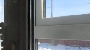 результат установки окон в два ряда - в две нитки