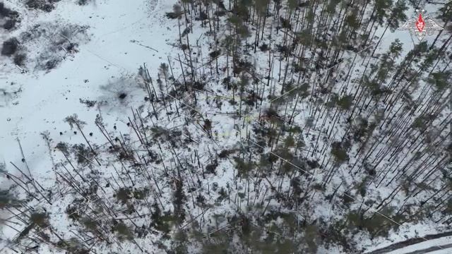 Боевая работа бронегруппы и минометных расчетов  ВДВ