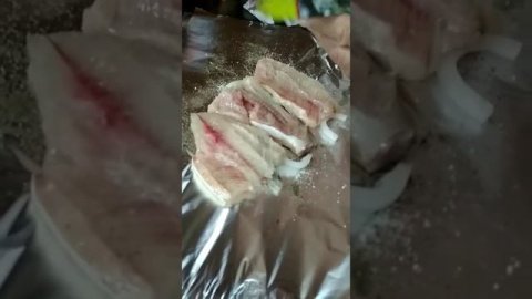 Готовим Братский омуль в фольге.