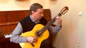 Русская народная песня ТО НЕ ВЕТЕР ВЕТКУ КЛОНИТ на гитаре + НОТЫ + ТАБЫ. Аранжировка С. Богомолова.