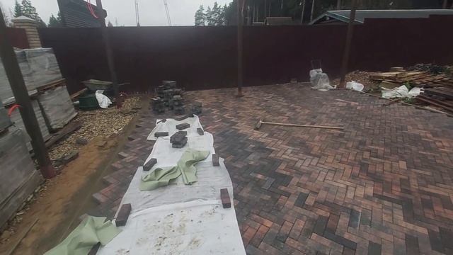 Укладка тротуарной плитки "ЕЛКОЙ". Тротуарная плитка "паркет"