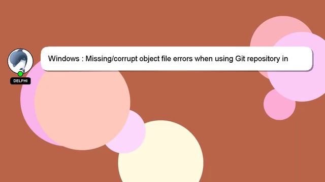 Windows : Missing/corrupt object file errors when using Git repository in Windows 8.1 Skydrive смотреть онлайн