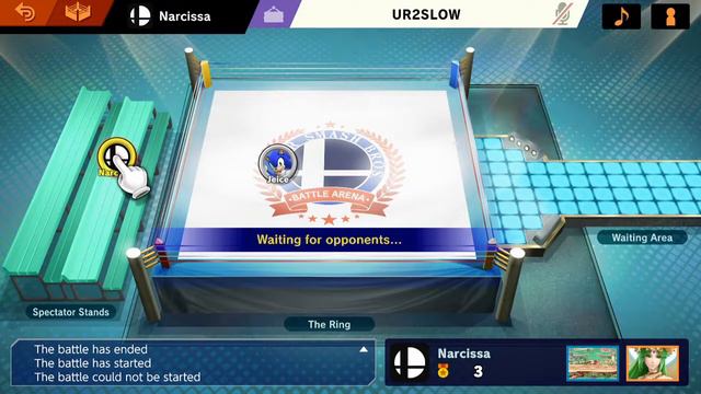 Narcissa (Palutena) vs Jeice (Sonic) смотреть онлайн