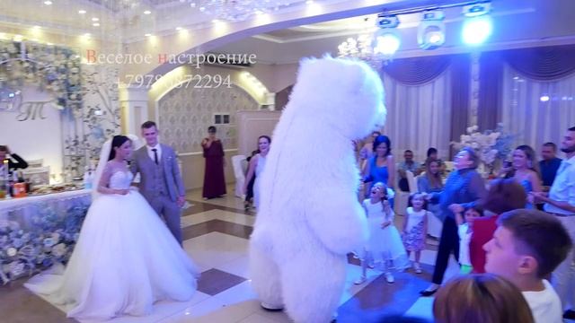 Свадебный подарок белый медведь. смотреть онлайн