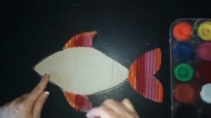 DIY / Рыбка из картона  / Fish made of cardboard