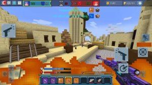 GOD MODE GLITCH in Build And Shoot Funny Moments!! (60 ARMOR) (Blockman Go)