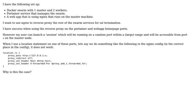 DevOps & SysAdmins: Reverse Proxy for Docker Swarm with Dynamic Ports смотреть онлайн