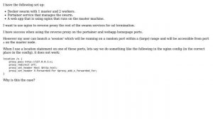 DevOps & SysAdmins: Reverse Proxy for Docker Swarm with Dynamic Ports