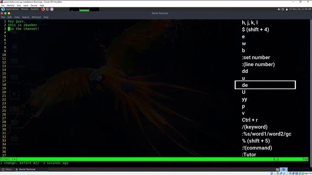 Editing Files Using VI Text Editor | Mastering Linux смотреть онлайн