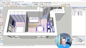 Электрика в SketchUp - 3 — подсчёты и чертежи
