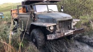 Наконец Нам Удалась Вытащить Урал с помощью Тракторов