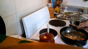 Суп рисовый с томатами. Просто обед.