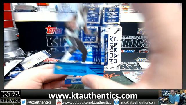 KTAuthentics --16-17 Panini clear vision fball 2 hobby box break - djkb смотреть онлайн