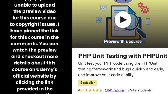 PHP Unit Testing with PHPUnit