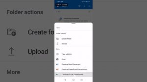 How To Create Excel Speardsheet on Microsoft OneDrive Mobile Phone App