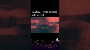 darksaiyan190 - Walk guitar solo (Pantera cover)