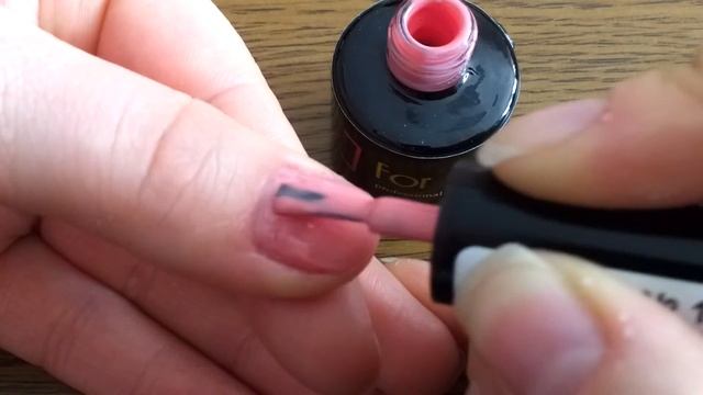 Гель лак Розово Персиковый Приглушенный, эмаль FOR YOU № 142 смотреть онлайн