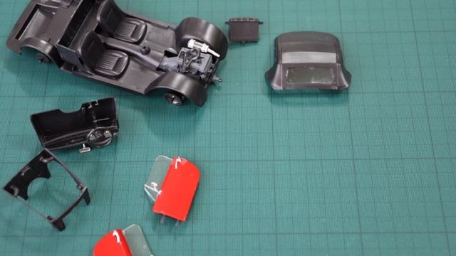 How to build Alfa Romeo Spider 1300 / model making part 2/3