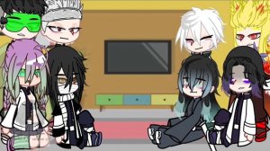 Hashiras react to Giyuu Tomioka// Reaction Video/ Gacha/ Part 1/Reaction Video/ KNY/ Demon Slayer