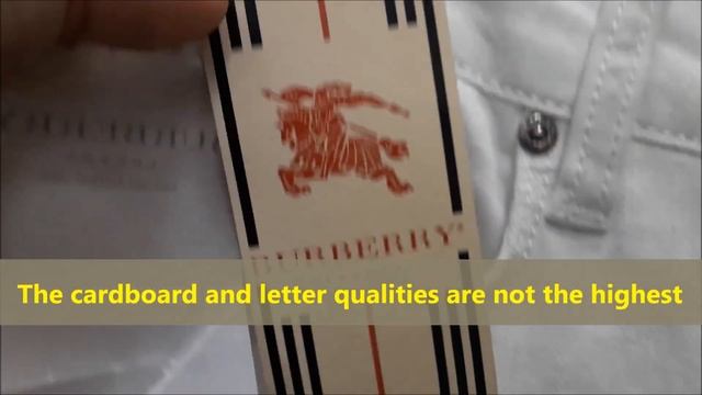 Real vs Fake Burberry jeans. How to spot fake Burberry chinos and trousers. смотреть онлайн