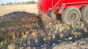 Внесение жидких органических удобрений бочкой РЖТ16