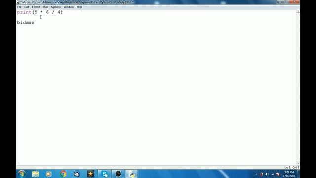 Python 3 Tutorial 3 ::  Math, Number and comment