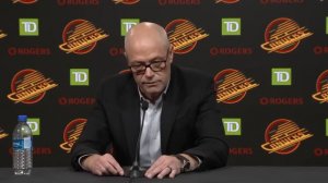 Vancouver Canucks GM Patrik Allvin Full Media Availability Following 2023 NHL Trade Deadline