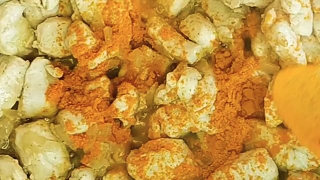 КУРИЦА в соусе с куркумой.  НЕЖНАЯ И АРОМАТНАЯ!!!