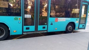 Автобус 252 маршрут МАЗ-206 38502 Супермаркет О'Кей