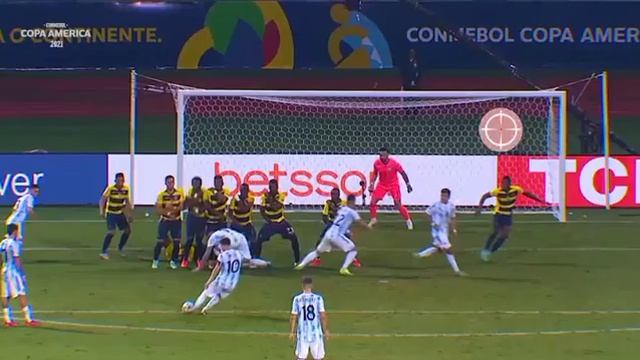 MESSI FREE KICK COPA AMERICA #MESSI #ARG #COPAAMERICA #FREEKICK #2021 смотреть онлайн