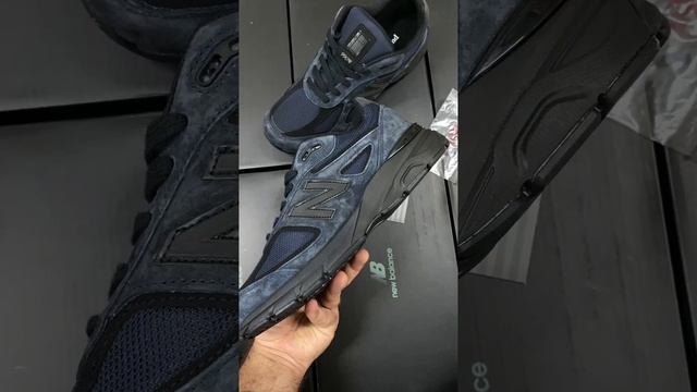 кроссовки New Balance 990v4 JJJJound Navy смотреть онлайн