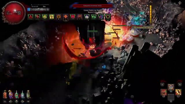 Poe ps4 impale crit cyclone duelist 94lvl on SD Niko mines 385+ with headhunter belt смотреть онлайн