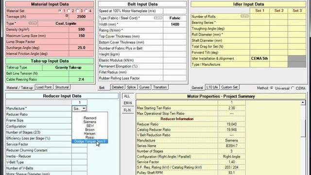 Sidewinder Conveyor Design Software - Introduction