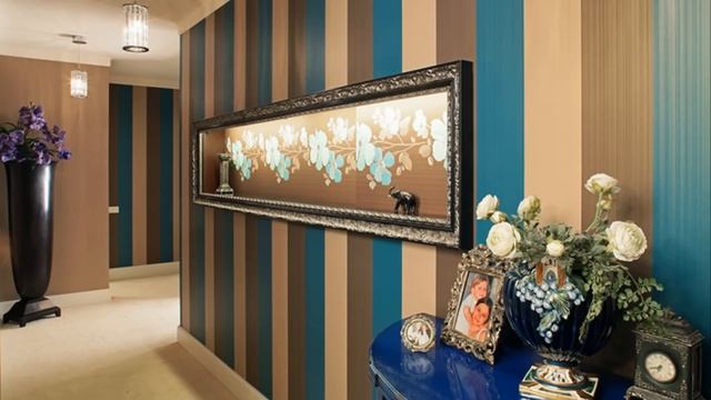 Как Обои Меняют Интерьер Больших и Малых Прихожих смотреть онлайн