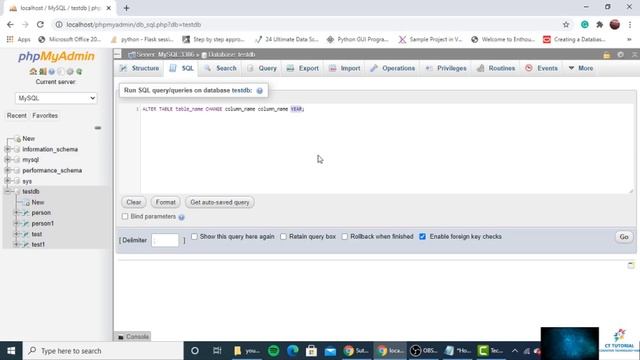 SQL-How to Change Data Type of Column|SQL-Alter Table|PHPMyADMIN-Change Data Type of Column|SQLBasi