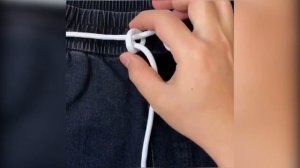 Скользящий узел для спортивной одежды. Вытворяшки