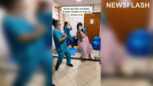 Pregnant Woman's Waters Break During TikTok Dance