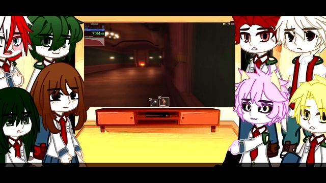 Gacha Life MHA react to Roblox Doors смотреть онлайн