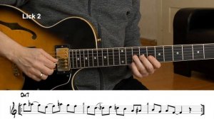 Dorian Jazz Guitar Licks - 1st Pattern Dorian Scale Guitar Lesson