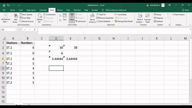 How to use Subtotal Function in Excel смотреть онлайн