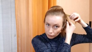 ОБЪЁМНАЯ РАКУШКА И ПЁРЫШКИ ИЗ ВОЛОС. ПРИЧЁСКА ЗА 3 МИНУТЫ.