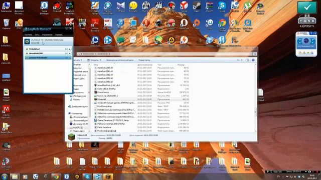 Туториал по создание порта через Hamachi смотреть онлайн
