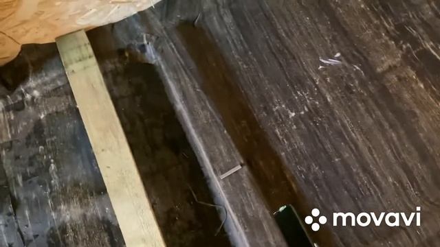 Каркасная баня дешево #строю сам (проливные полы)