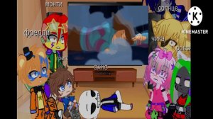 реакция персонажей фнаф 9 на андертейл(спс за 247 подписчиков)