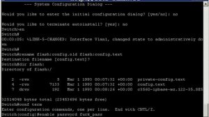 Сброс пароля Cisco Catalyst 3560G