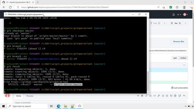 git merge 3 way merge commit смотреть онлайн