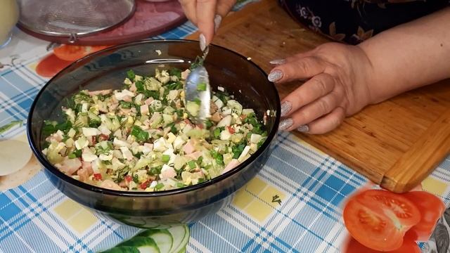 Лучшая ОКРОШКА! Все дело в заправке. ТАКУЮ ОКРОШКУ ВЫ ТОЧНО НЕ ЕЛИ!