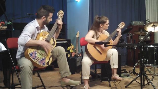 MALAGUENA-Guitar Duet Apostolakis Kertsopoulou смотреть онлайн