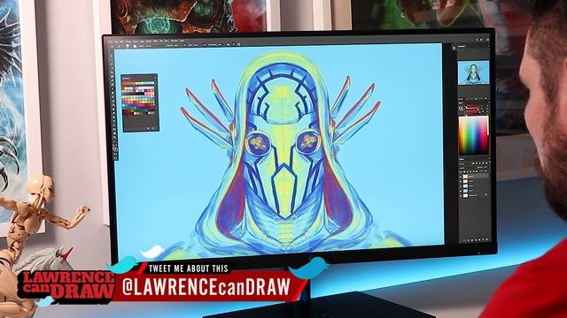 HP Z27 Display 'WARRIOR' Draw-Test смотреть онлайн